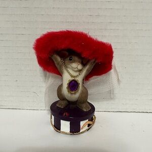 Fitz and Floyd Charming Tails Collectors Mouse Figurine